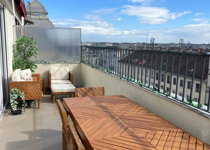 Buda Floor With Terrace & View Lejlighed *